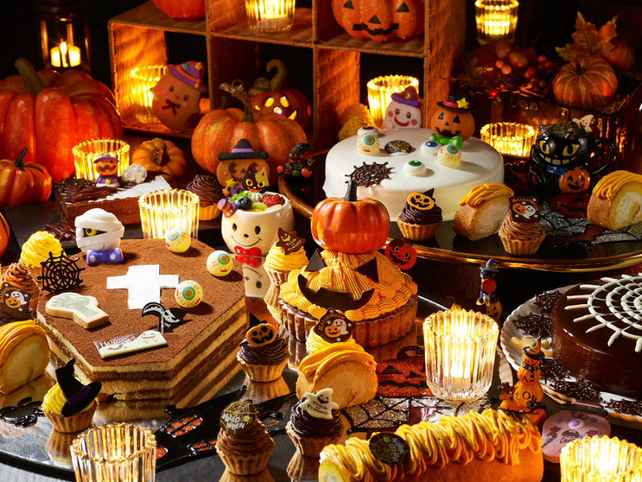 「秋の味覚満載ハロウィンデザートブッフェ」浦和ロイヤルパインズホテル