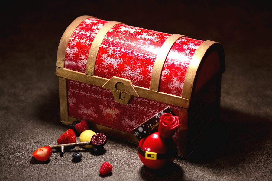 宝箱型のクリスマスケーキやチョコレート！グランドプリンスホテル新高輪の限定スイーツ