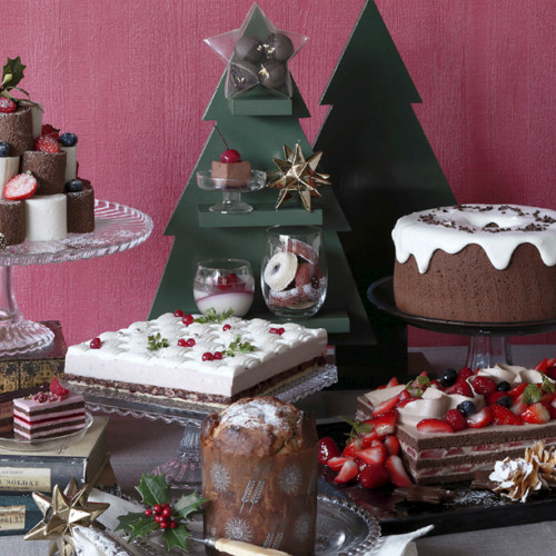 京都タワーホテルでチョコとベリーのクリスマスブッフェ「Chocolate×Berry Sweets Buffet～Christmas～」