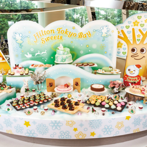 デザートビュッフェ「クリスマス・フェアリー」ヒルトン東京ベイで開催!ジュエルゼリーやピンクミラーケーキが登場!