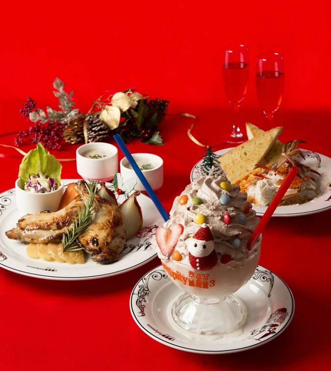 蟹パスタにフローズンホットチョコレート!「Serendipity 3 表参道」のクリスマス限定ペアセット!