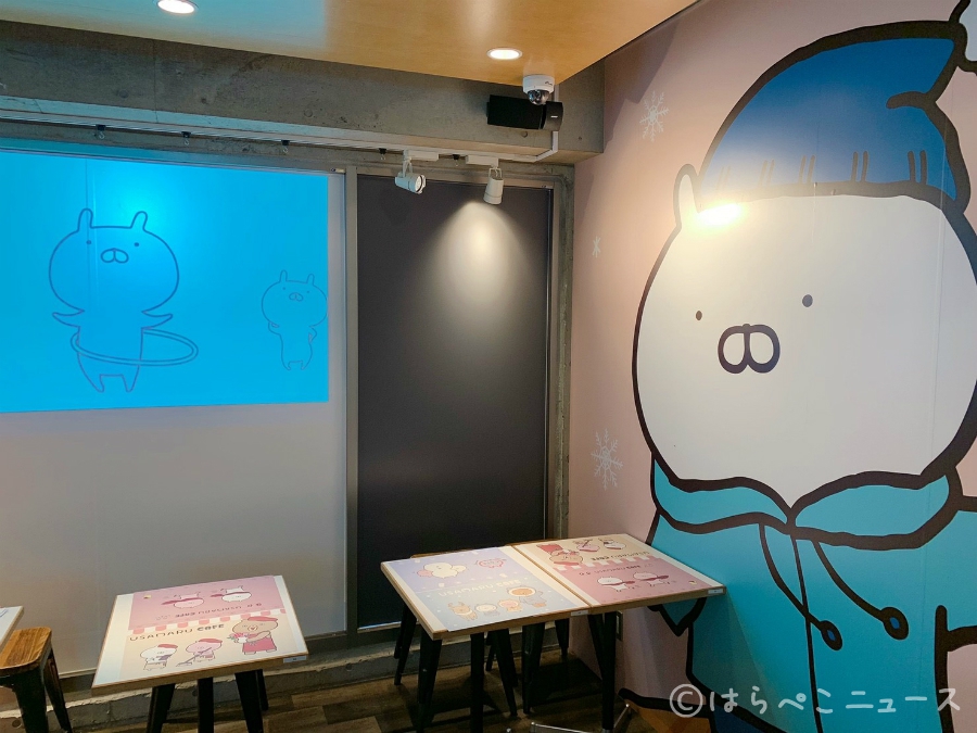 【潜入レポ】料理の周りにアニメーション！うさまるカフェにプロジェクションマッピングメニュー登場！