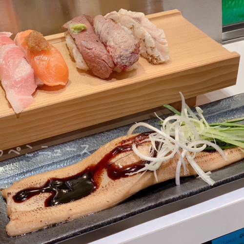【実食レポ】3480円で寿司食べ放題「板前寿司上野店」佐賀牛A5大とろレアステーキにやま幸まぐろも!