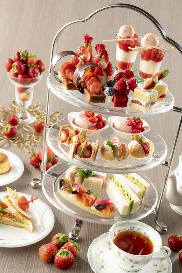浦安ブライトンホテル東京ベイ【苺づくしのアフタヌーンティー】平日10食限定8種の苺スイーツが堪能できるプラン!