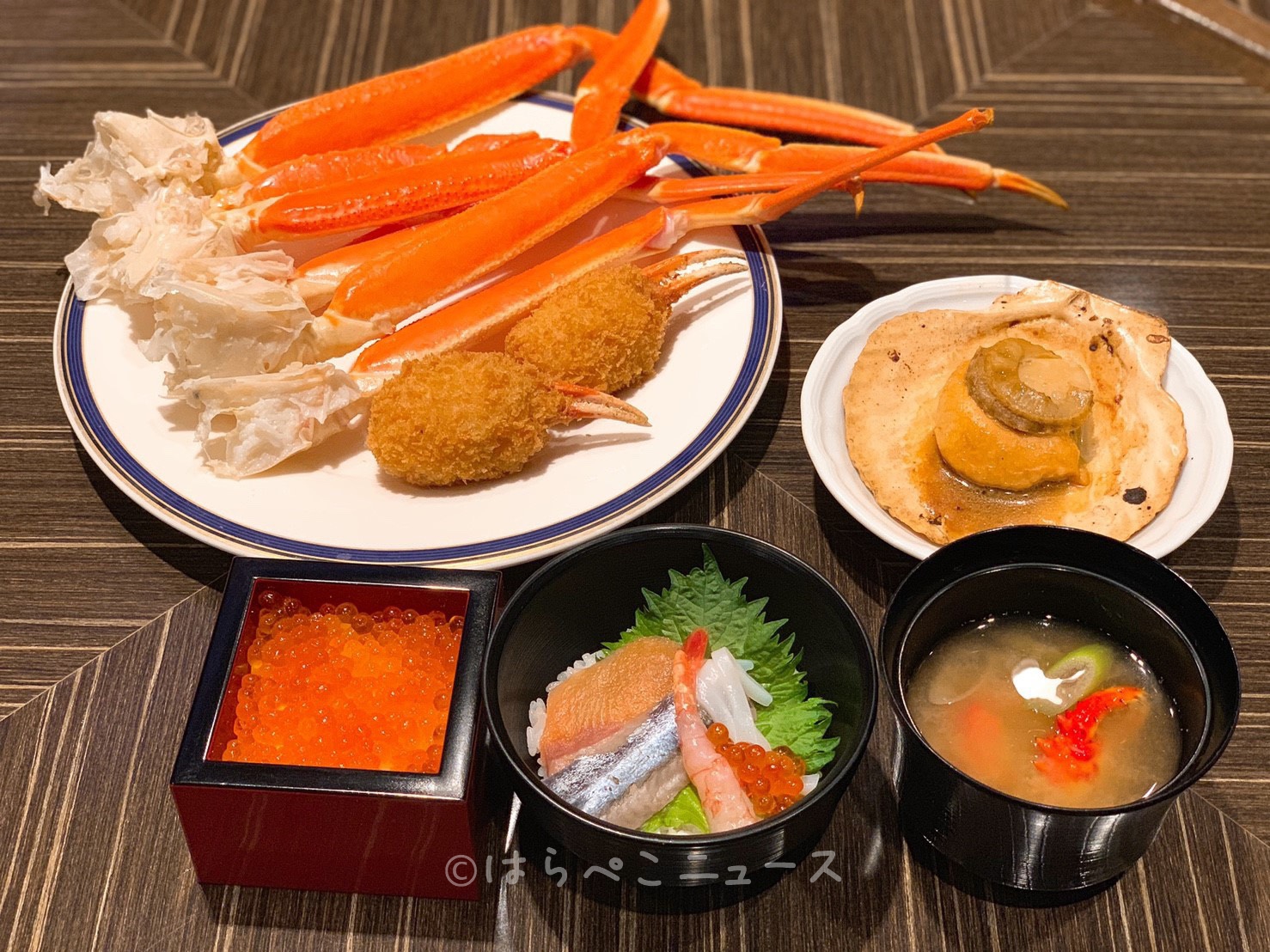 【潜入レポ】横浜ベイシェラトン「コンパス」で北海道フェア!いくら丼や蟹食べ放題がブッフェに登場!