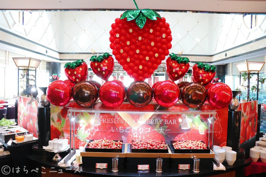 【潜入レポ】ホテルニューオータニ幕張『究極のいちご宿泊プラン Berry berry Strawberry』いちごルームでパンケーキ！
