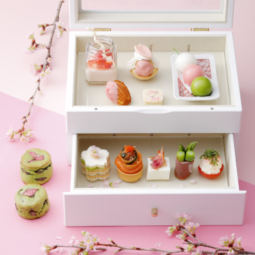 【セントレジスホテル大阪】SAKURAアフタヌーンティーや桜コースが登場!春が詰まったジュエリーボックス!