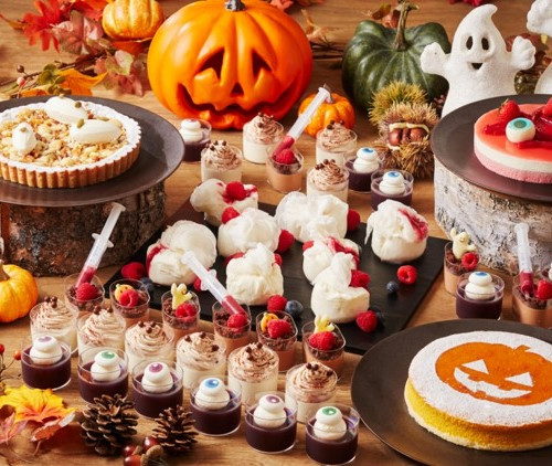 【ハロウィンスイーツパレード】ホテルインターコンチネンタル東京ベイでおばけスイーツたちの大行進!