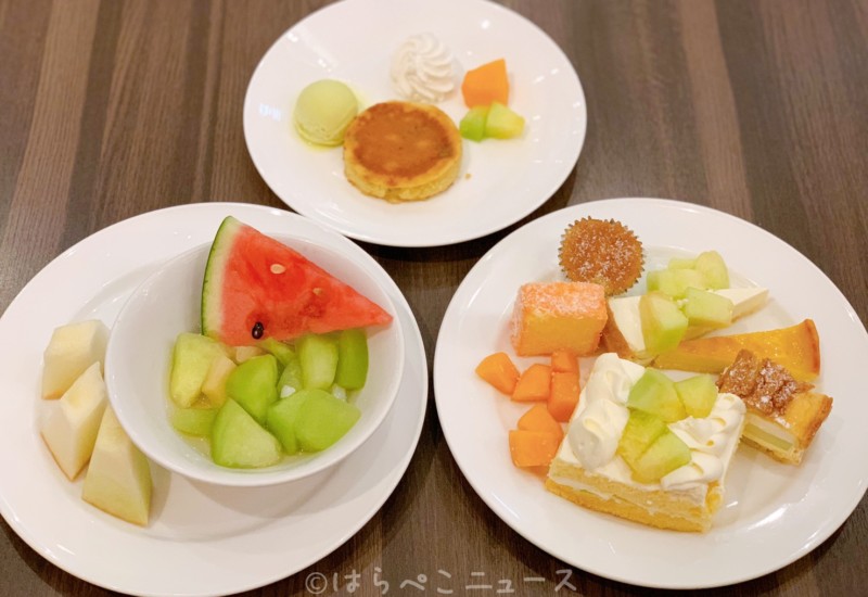 【実食レポ】サンシャインシティプリンスホテルでメロンスイーツブッフェ!メロンショートにパンケーキも!