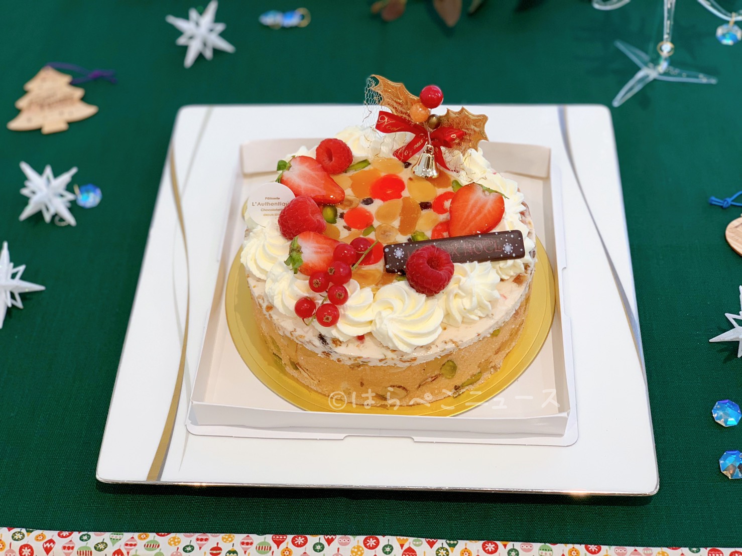 【試食レポ】伊勢丹新宿店クリスマスケーキ！進化系ショートケーキに「メゾン・ダーニ」のガトーバスクも！