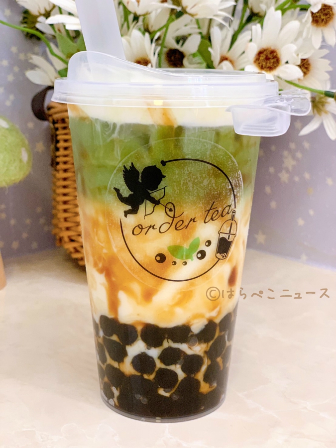 【実食レポ】「order tea（オーダーティー）大宮店）」で台湾黒糖タピオカ！3層になったオーダー三昧がオススメ！