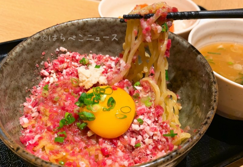 【実食レポ】「初代」（横浜ハンマーヘッド）で「牛とろ ON NOODLE」1日限定10食のレアメニュー！