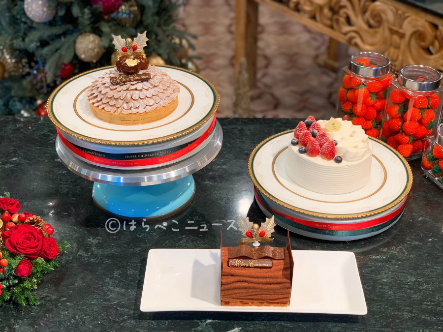 【試食レポ】「ホテル椿山荘東京」クリスマス限定のイブニングハイティー！ホワイトアフタヌーンティーも！