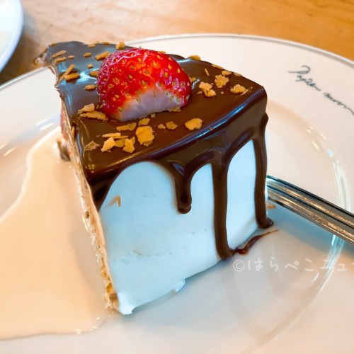 【実食レポ】「Paper moon（ペーパームーン）」ストロベリーショートケーキ チョコレートがけ（12月〜5月）