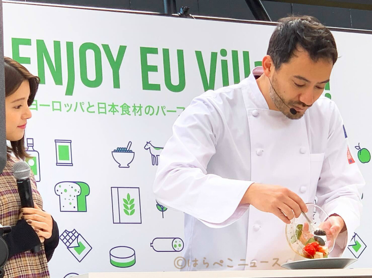 【実食レポ】「Enjoy EU Village」でヨーロッパ×日本食材！川島海荷さん＆料理研究家ベリッシモ氏が登壇！