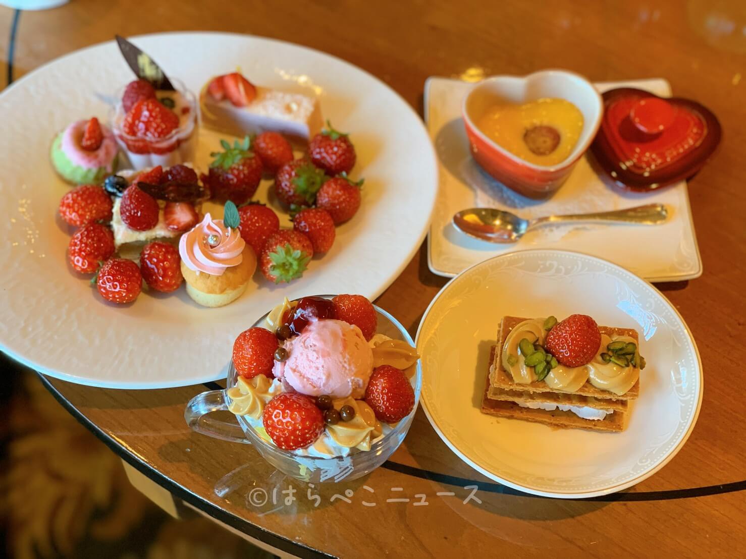 【実食レポ】ホテル椿山荘東京のいちごビュッフェ「森のストロベリーピクニック」でミルフィーユ＆パフェ作り