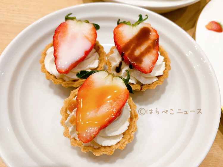 【実食レポ】『果実園リーベル新宿店』苺食べ比べ食べ放題！8種以上のいちごにフルーツサンドやタルトも！