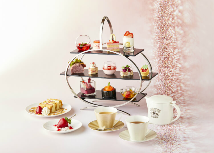 【ザ・グラン 銀座（THE GRAND LOUNGE）】苺づくしのアフタヌーンティー「Sweet Strawberry time」