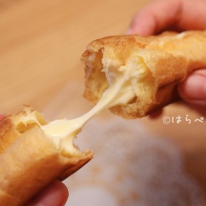【実食レポ】ファミマ『ノビ～〝な〟エクレア チーズ』とろ〜りとした新食感のチーズクリーム！