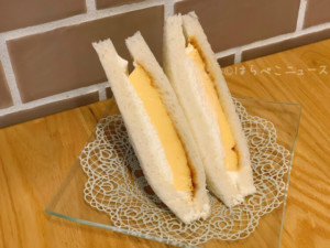 【実食レポ】ローソン『濃厚プリンサンド』カラメルソースとクリームと一緒にプリンをサンドした新商品！