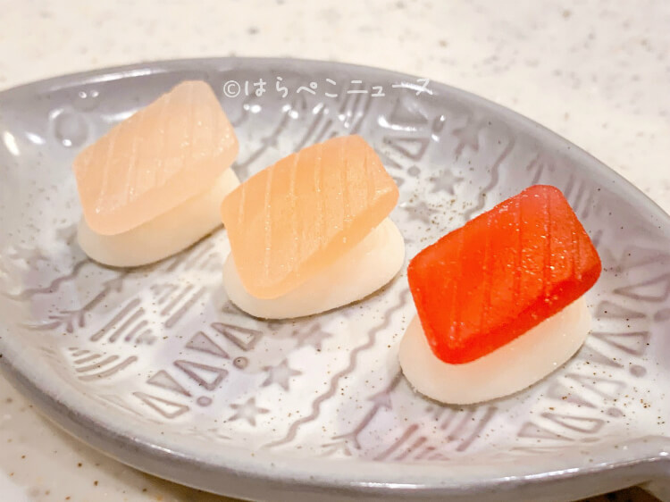 【実食レポ】『まぐろ三昧グミ』ファミマ先行販売！ネタとシャリを組み合わせるとまるでマグロのお寿司！