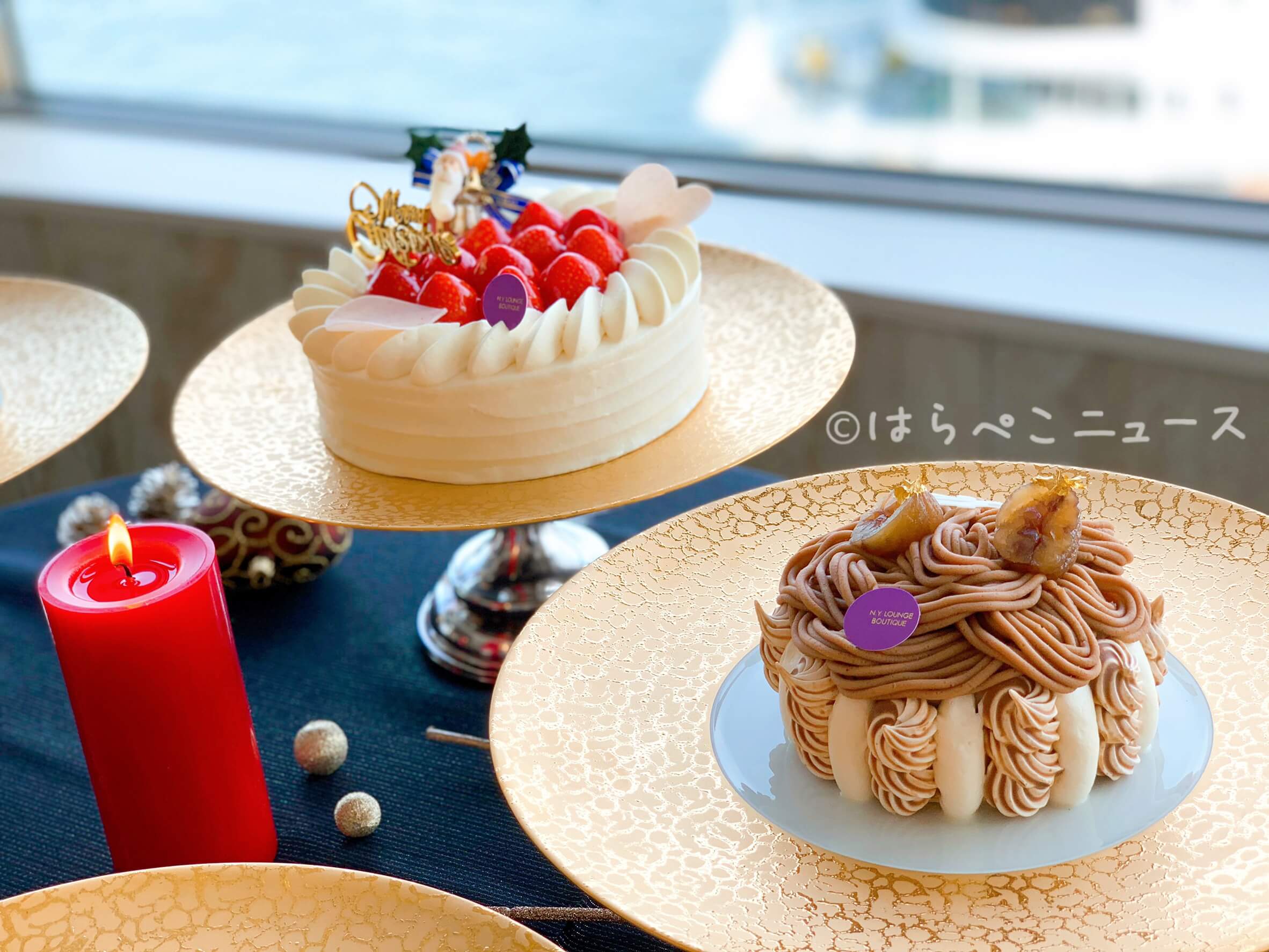 【実食レポ】グランメゾン東京で話題のモンブランがクリスマスケーキに！『インターコンチネンタル東京ベイ』
