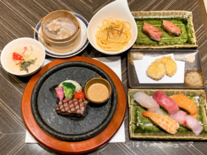 【実食レポ】横浜ベイシェラトン「コンパス」ディナービュッフェで握り寿司食べ放題！九州・大分フェア開催中