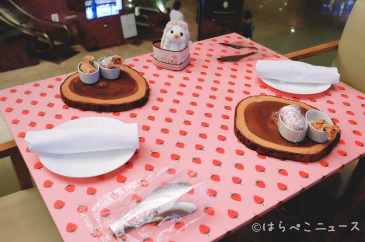 【実食レポ】いちごビュッフェ×ハリネズミ！ANAインターコンチネンタルホテル東京「シャンパンバー」