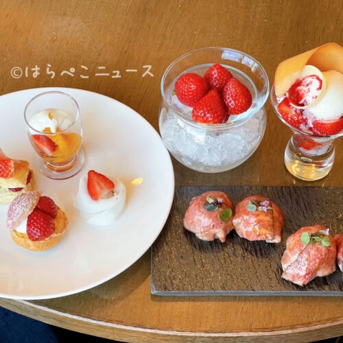 【実食レポ】横浜ベイシェラトン『いちごビュッフェ』2021年も2店舗開催!ストロベリーパフェに苺食べ放題!