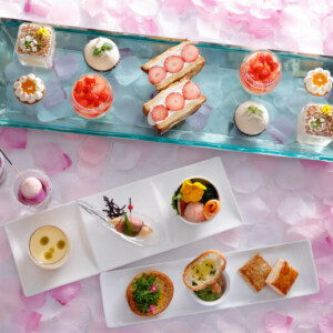 【春のアフタヌーンティー&春ビュッフェ2021】春らしいピンクのスイーツにお花のデザート!春野菜料理も!