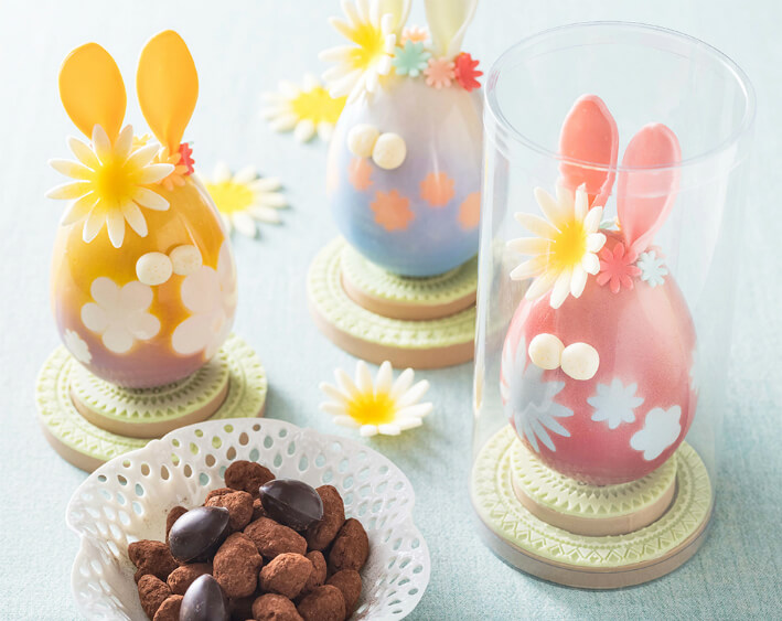 イースタービュッフェ イースターアフタヌーンティー21 うさぎやイースターエッグのチョコレートも はらぺこニュース