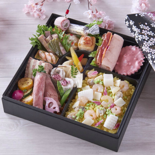 【お花見弁当・お花見おせち2021】ホテルの花見懐石にお花見スイーツボックスのテイクアウト!お花見BBQも