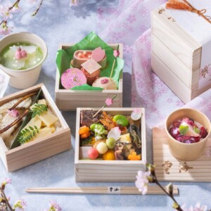 【お花見弁当・お花見おせち2021】ホテルやデパートの購入情報!お花見スイーツボックスのテイクアウトも!