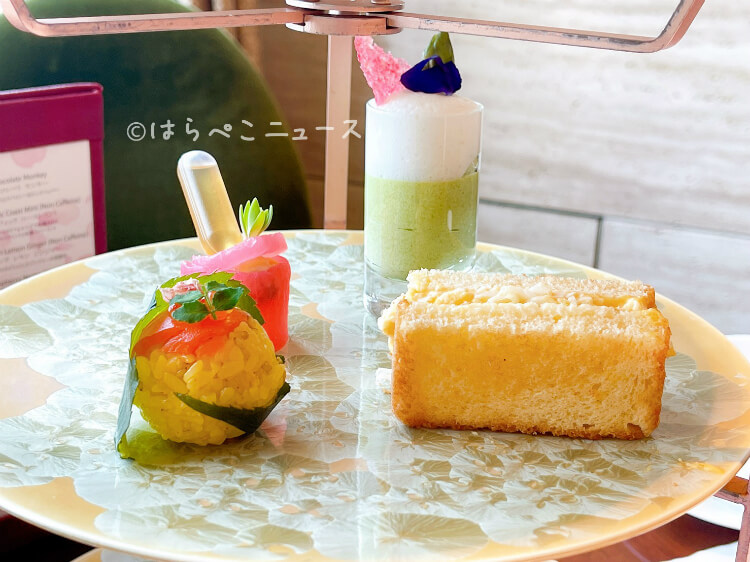【実食レポ】『シャングリラホテル東京』でアフタヌーンティー！「ザ・ロビーラウンジ」で桜型のスコーン！