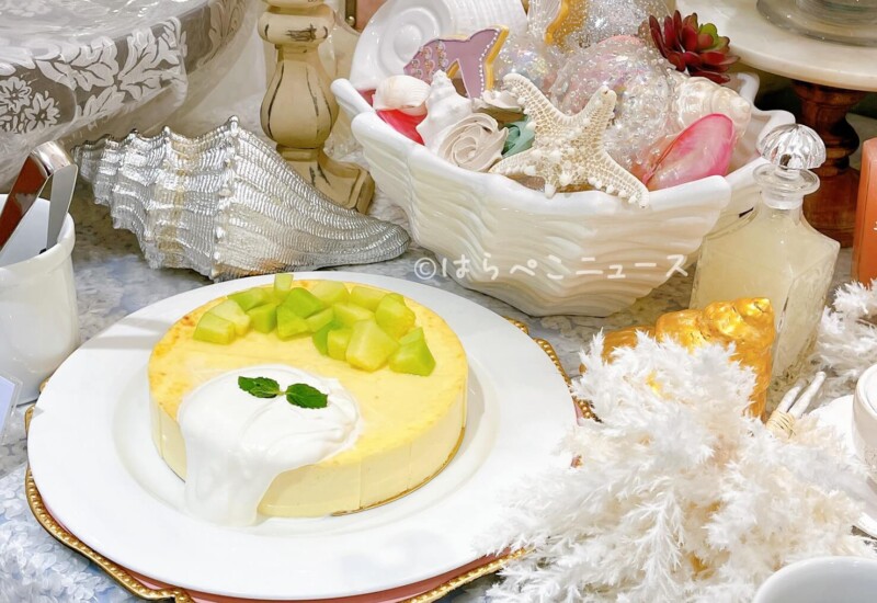 【実食レポ】ザストリングス表参道でマーメイドスイーツビュッフェ『マーメイドラグーン~メロンに恋した人魚姫~』