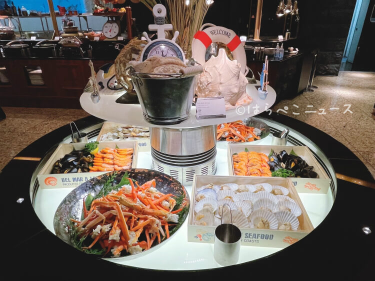 【実食レポ】旅するブッフェ ~フランス紀行~「カスケイドカフェ」ANAのディナーでガレットやチーズフォンデュ