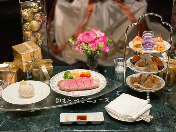 【実食レポ】「オーロライブニングハイティー」ホテル椿山荘東京で”森のオーロラ”ステイにメレンゲシャンティ！