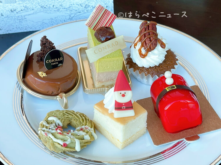 【実食レポ】コンラッド東京「ウィンター・ホリデー」スイーツビュッフェ！セリーズでクリスマススイーツ！
