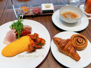 【宿泊レポ】「ホテルグランバッハ東京」朝食コースを実食！トシヨロイヅカ監修「グランバッハトルテ」にバウムも