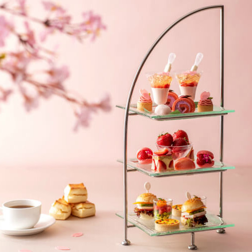 【桜アフタヌーンティー&さくらビュッフェ2022まとめ】桜パフェや和菓子!全国の桜スイーツお取り寄せ通販も