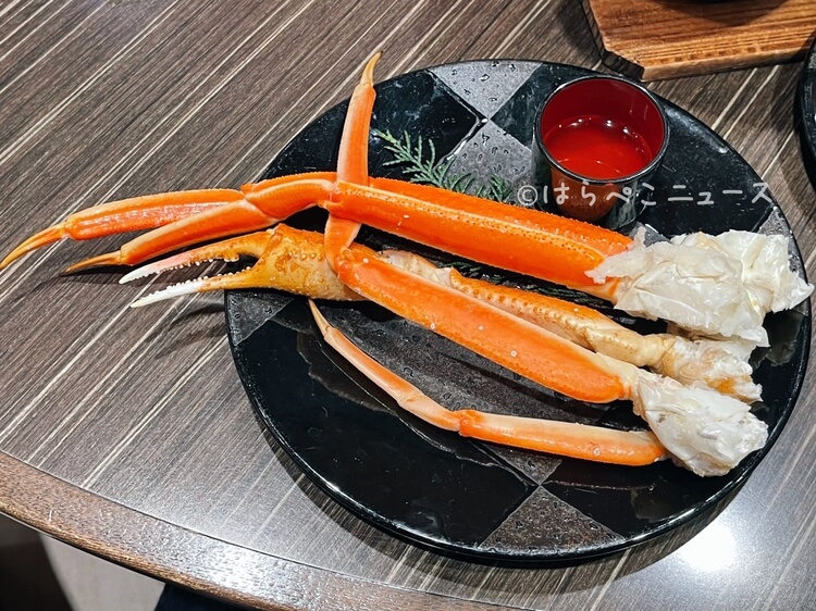 【実食レポ】横浜ベイシェラトン「コンパス」北海道フェアのディナービュッフェで毛蟹・ズワイ蟹・いくらに牡蠣