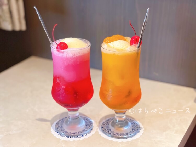 【実食レポ】西武園ゆうえんち初夏のおすすめスイーツ！蜜柑のクリームソーダ・アイス最中・みかんのかき氷！