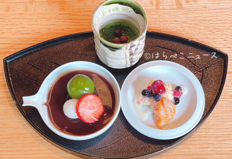 【実食レポ】「彩り膳&和スイーツブッフェ~青葉~」ANAインターコンチネンルホテル東京 日本料理 「雲海」