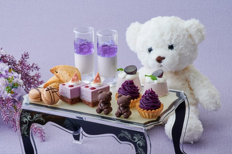 【くまアフタヌーンティー・ベアスイーツ2022】テディベアのビュッフェにクマ型ケーキ！かわいい最中も！