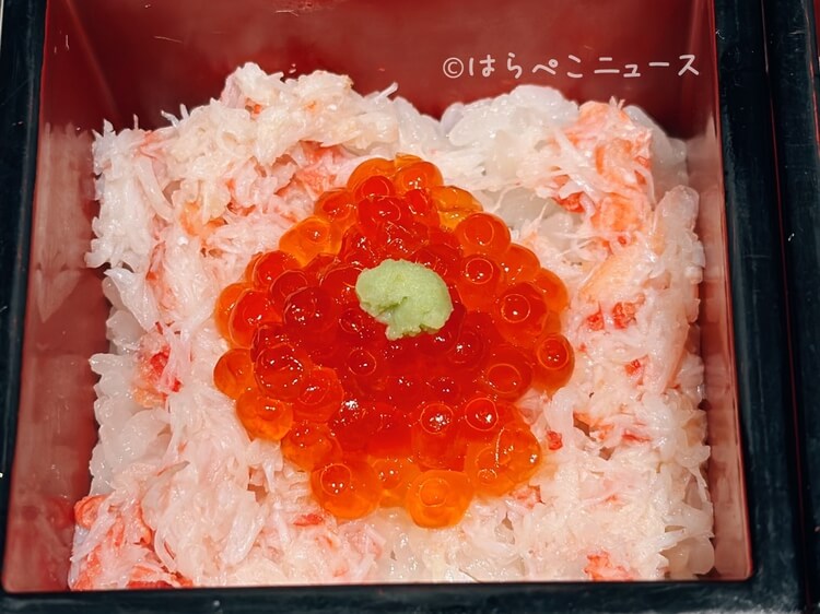 【実食レポ】横浜ベイシェラトン「コンパス」北海道フェアのディナービュッフェでカニ・マグロ・ブリ塩ラーメン