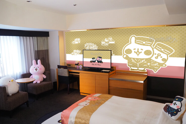 【キャラクタールーム2023】ディズニー・ハローキティ・ムーミン・パンダ！ホテルの可愛いコラボルーム
