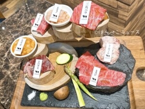【実食レポ】「USHIHACHI 秋葉原店」うしはちコース！焼肉専門店「牛8」の新店舗でとろ肉３秒炙りやユッケ！