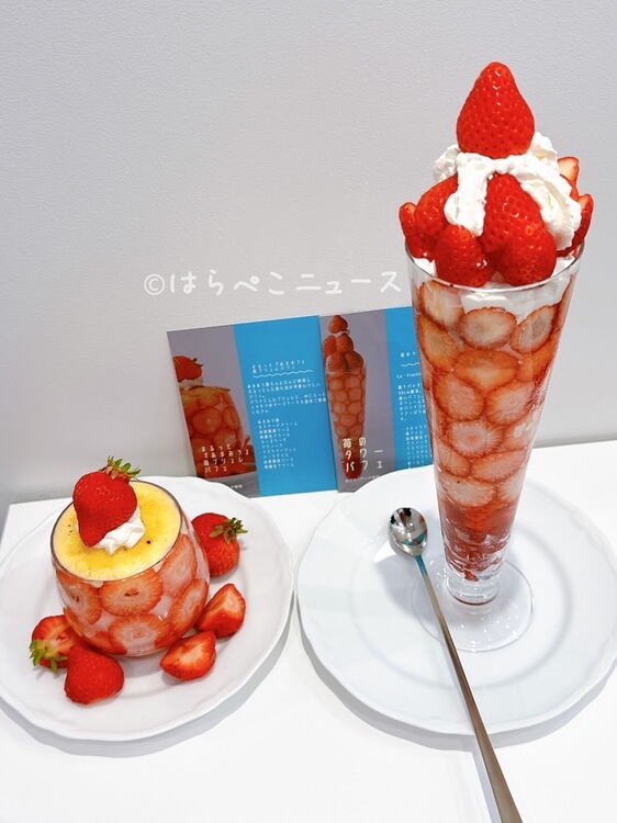 【実食レポ】「ルフルティエ （Le・Fruitier）」川崎であまおうやスカイベリーのいちごパフェ！フルーツサンドも