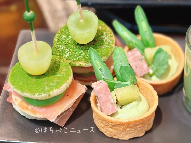 【実食レポ】ANAインターコンチネンタルホテル東京「抹茶アフタヌーンティー」アトリウムラウンジにて