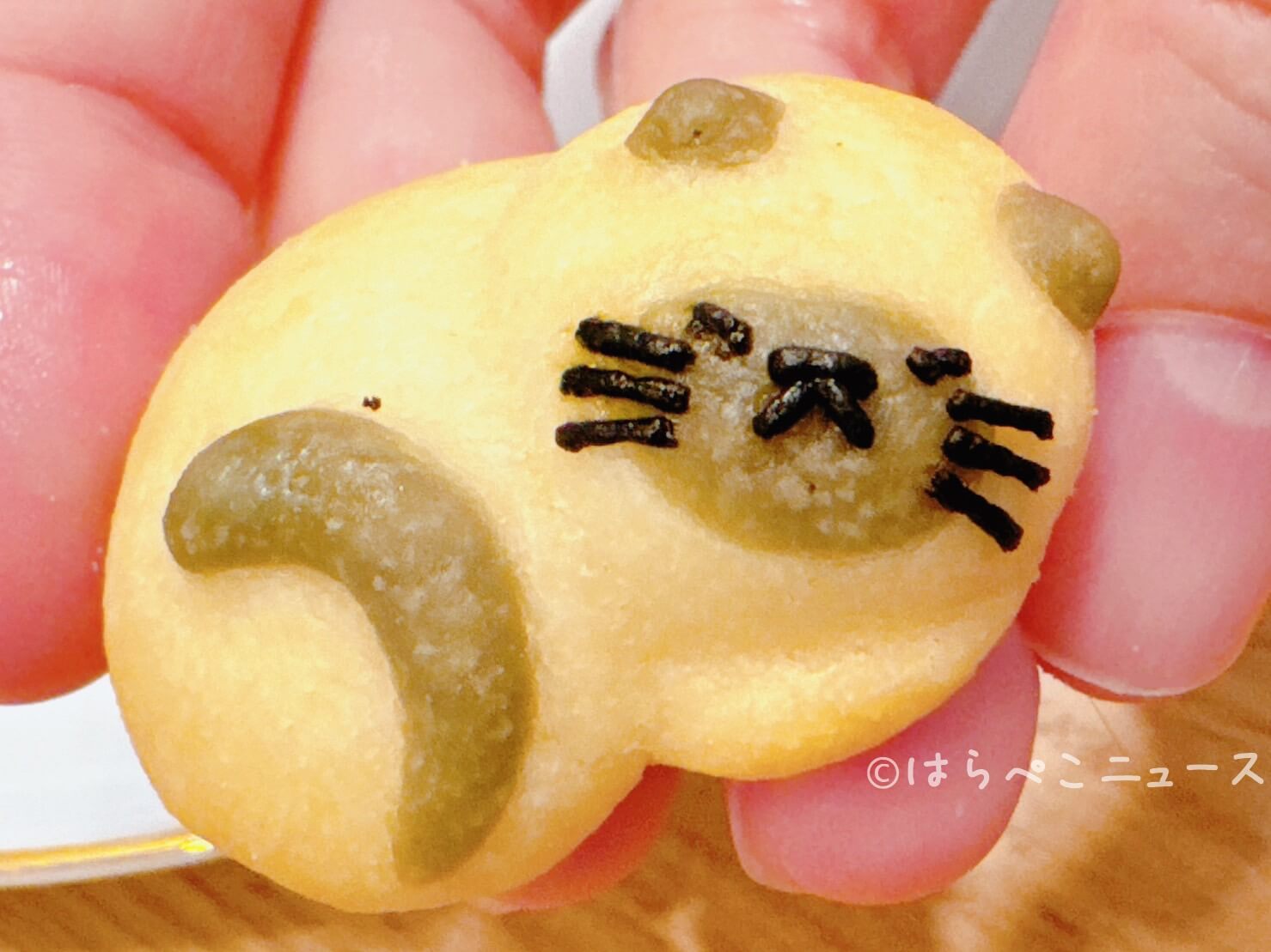 【実食レポ】「おひるねにゃんこはバタークッキーの香り」かわいいネコ形クッキー！大人気で再入荷待ち！